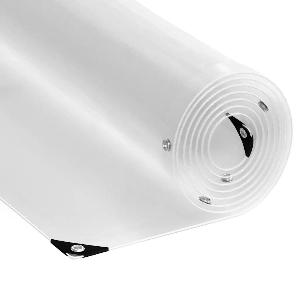 vidaXL Telone Trasparente con Occhielli 1x12 m in PVC