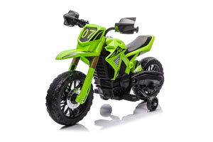 Moto Elettrica per Bambini 12V 4,5Ah Verde