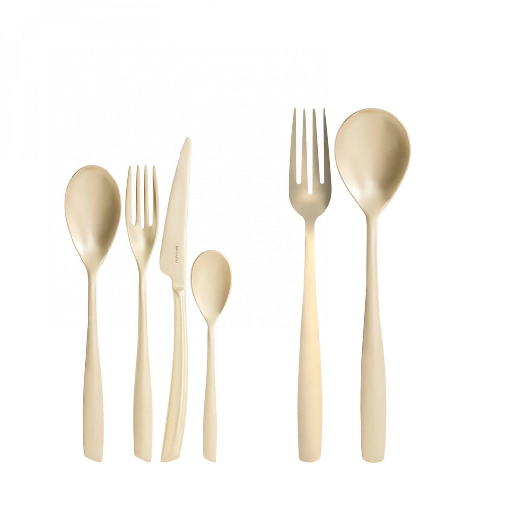 RIVIERA Champagne, Posate Set 50 Pz, Scatola Gallery, Casa