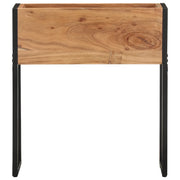 Fioriera | Cassetta per fiori | Vaso 60x20x68 cm in Legno Massello di Acacia
