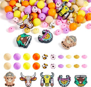 Set di 101 focale kralen in silicone per DIY sierade - 15 mm rondelle kralen - accessori per collane, bracciali, penne e chiavi.