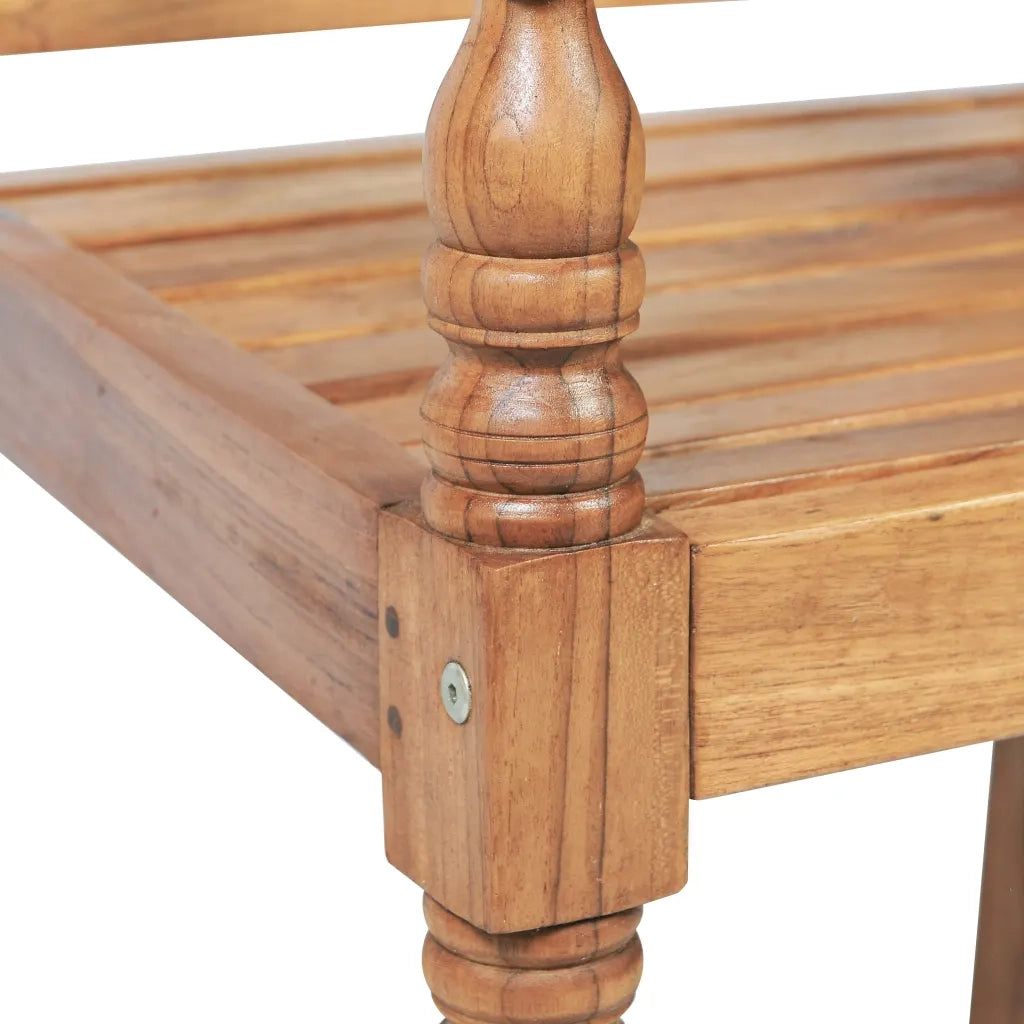Panchina Batavia con Cuscini 150 cm in Teak 43058