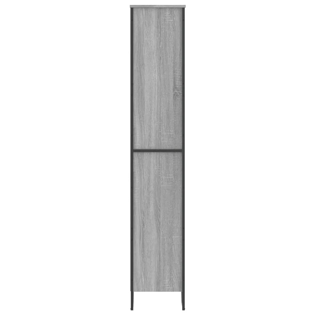 vidaXL Libreria Grigio Sonoma 80x31x169 cm in Truciolato