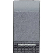 Living Light - Pulsante NO 2P 10A 1m antracite - L4044N