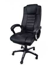 Poltrona ergonomica girevole da Ufficio Presidenziale in ecopelle Modello Revolution