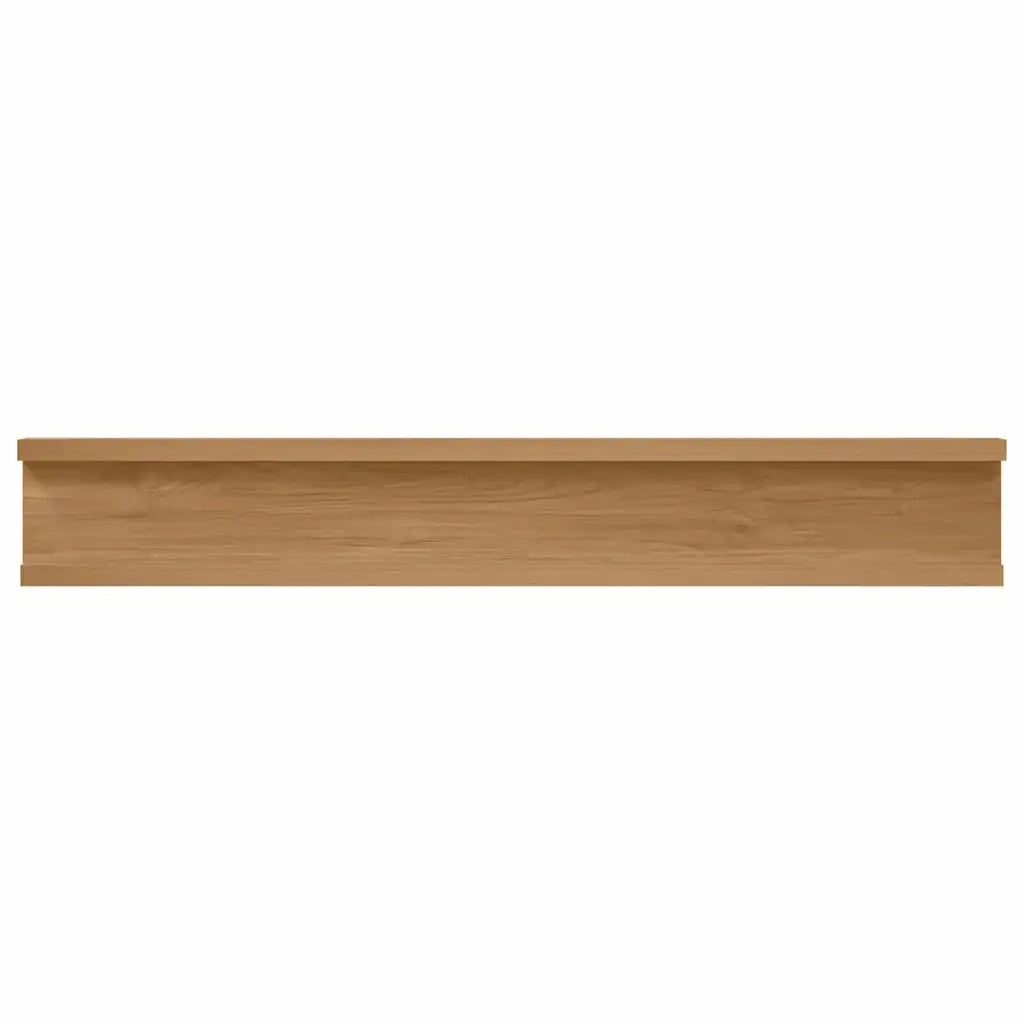 Scaffale da parete con lo scaffale 2 pcs Marrone 60 x 9 x 3 cm 42020012