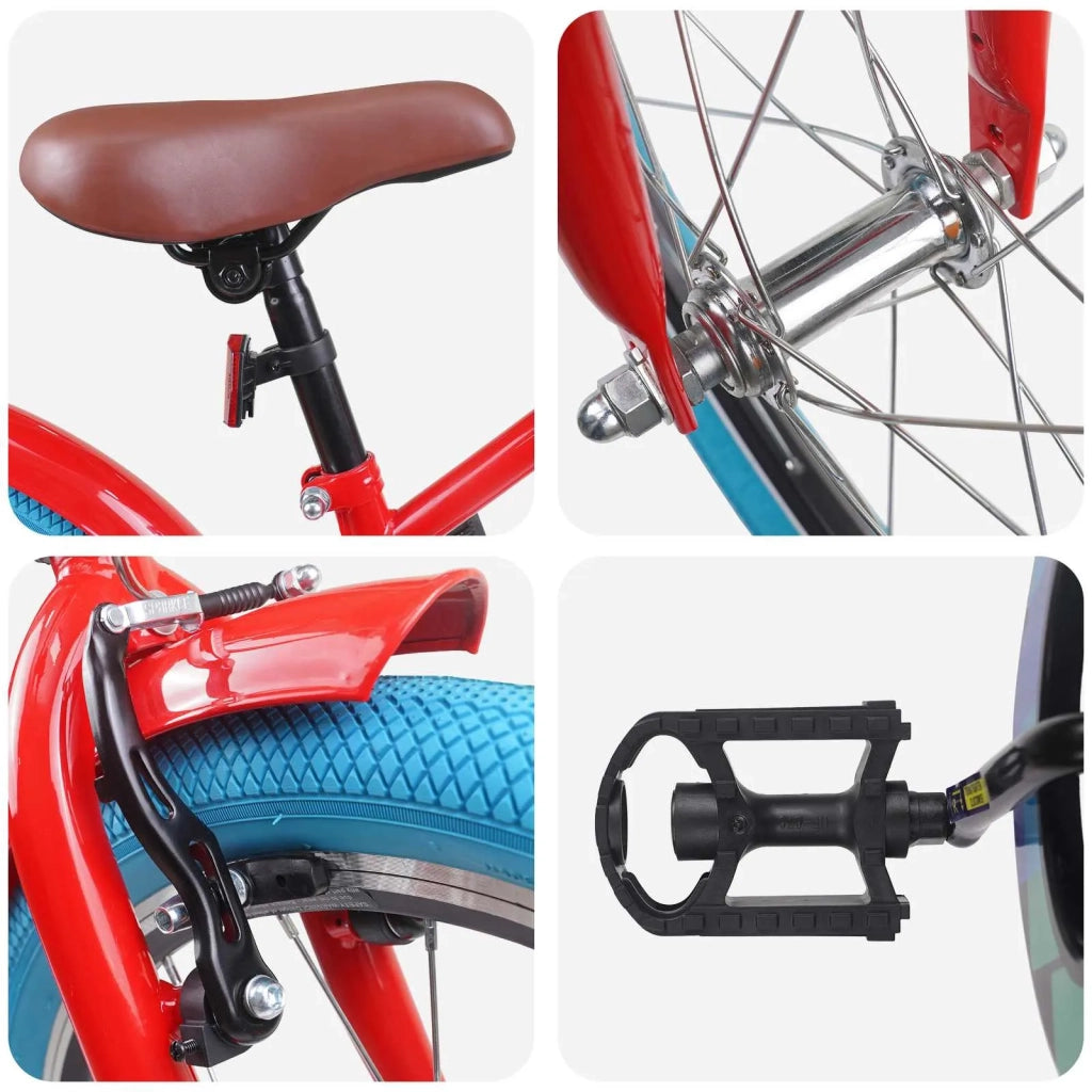 Bicicletta per Bambini 18 Pollici per bambini dai 5 ai 7 anni 42009322