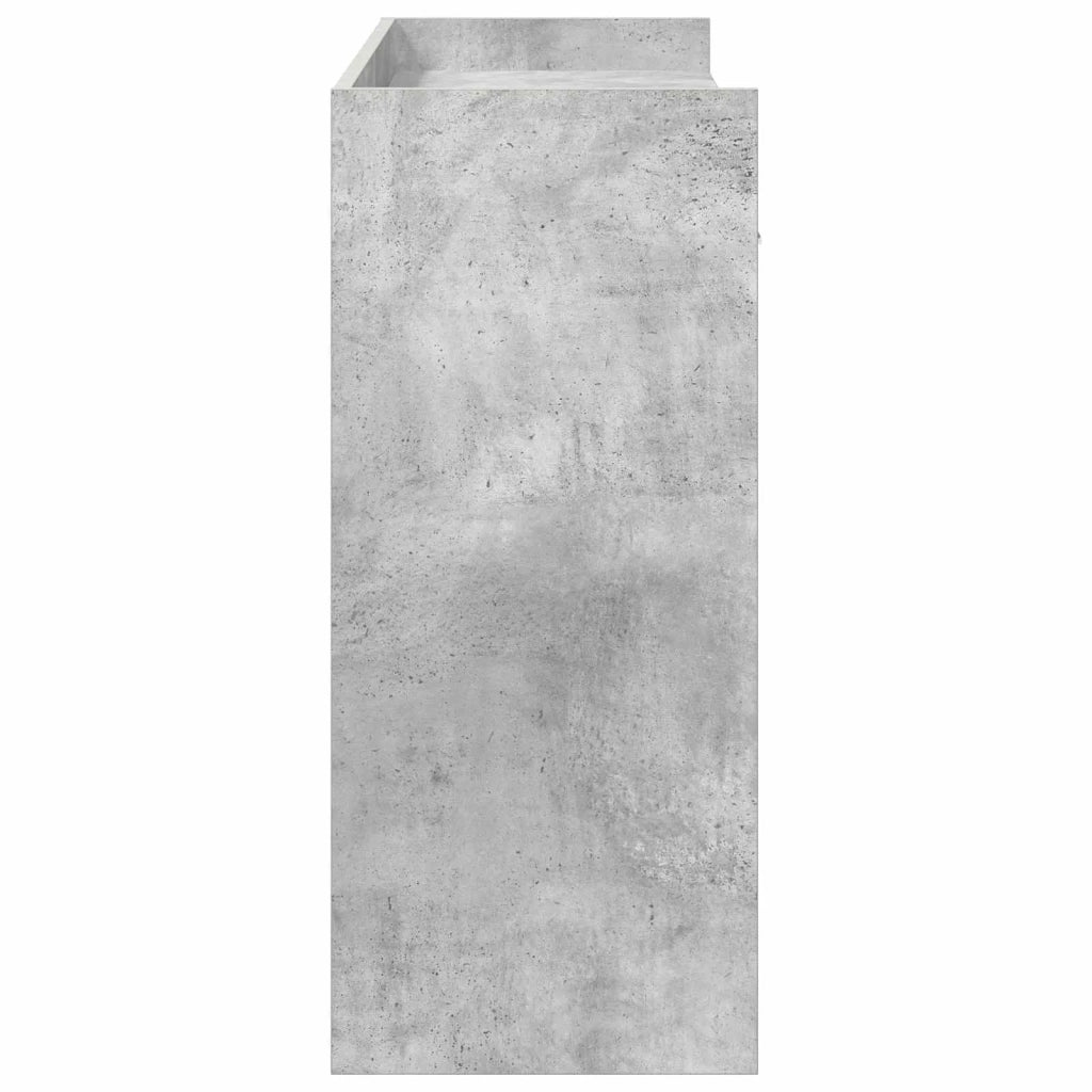 Tavolo consolle Grigio Cemento 90 x 35 x 80 cm 8011302