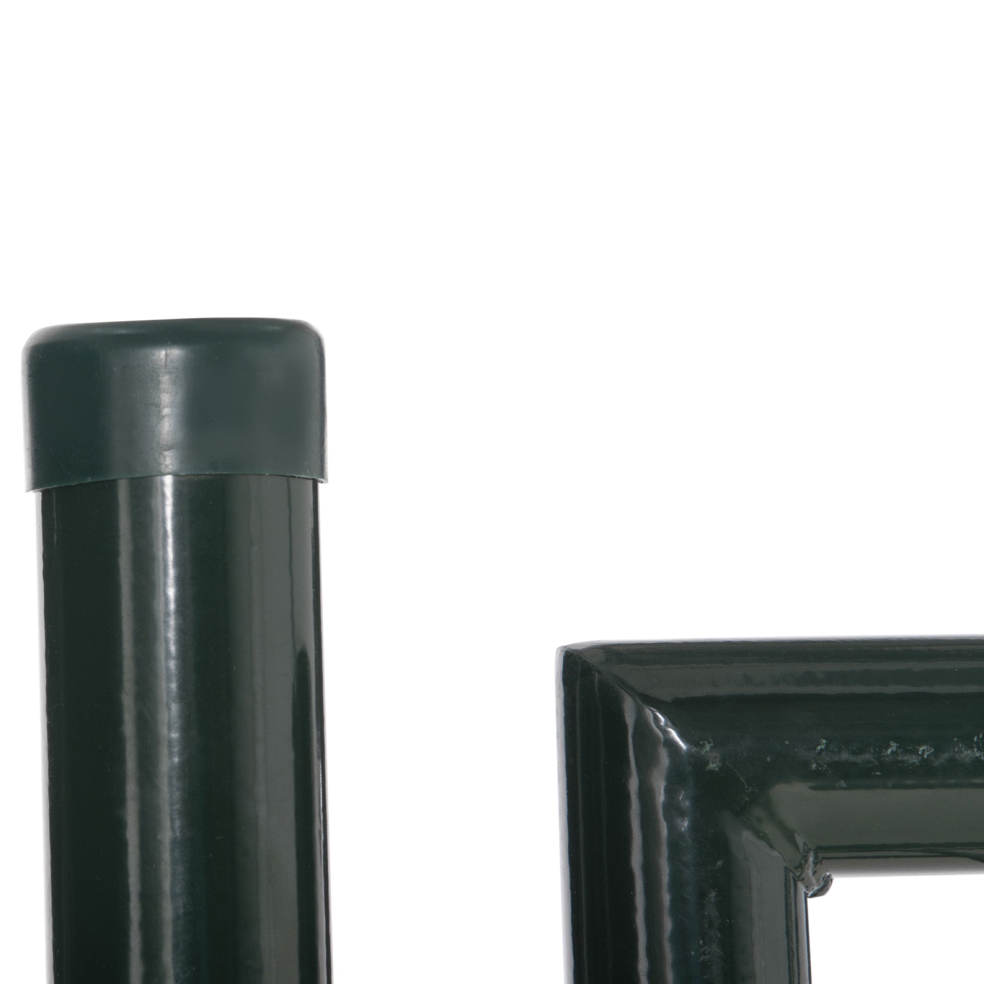 Cancello da Giardino 97x150 cm in Acciaio Verde