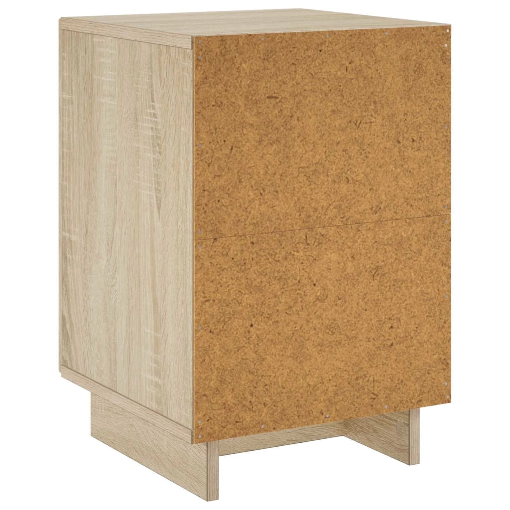 Armadio da Notte 2 pcs Rovere Sonoma 33,5 x 34,5 x 50 cm 8011410