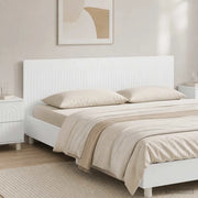 Testiera da Muro ALKMAAR Bianco Legno ingegnerizzato 896265