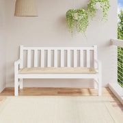Cuscino per Panca Beige 150x50x7 cm in Tessuto Oxford 361605