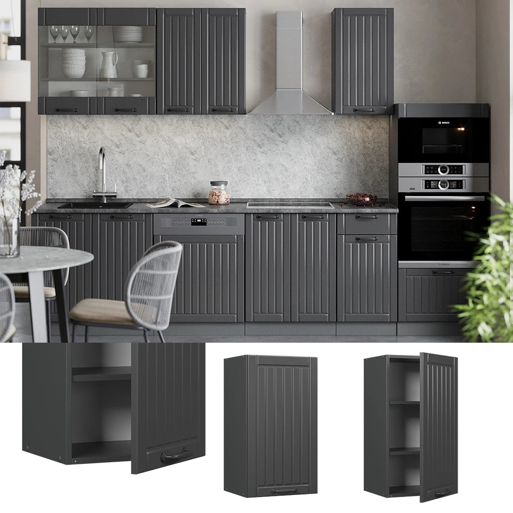 Vicco Pensile da cucina Grigio scuro 40 cm
