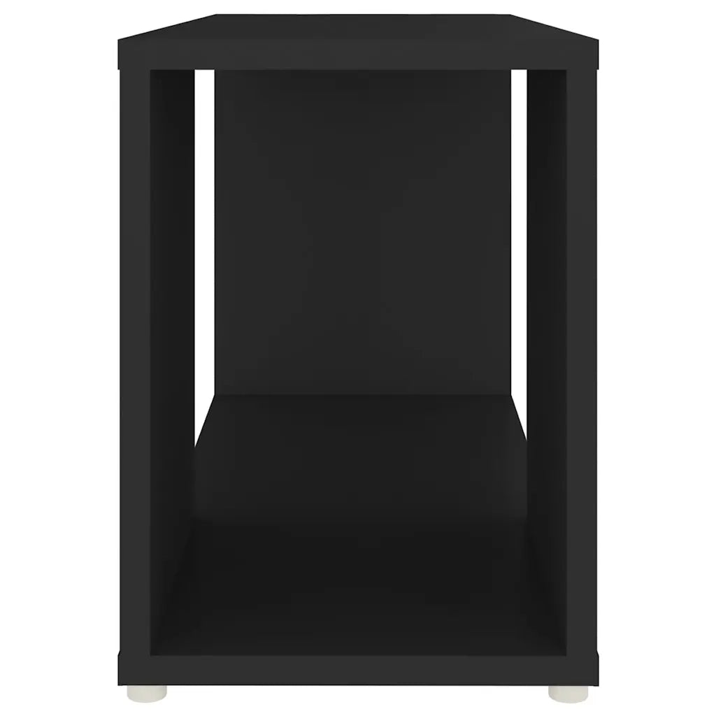 Mobile TV-Credenza per TV-Console TV Nero 60x24x32 cm in Truciolato