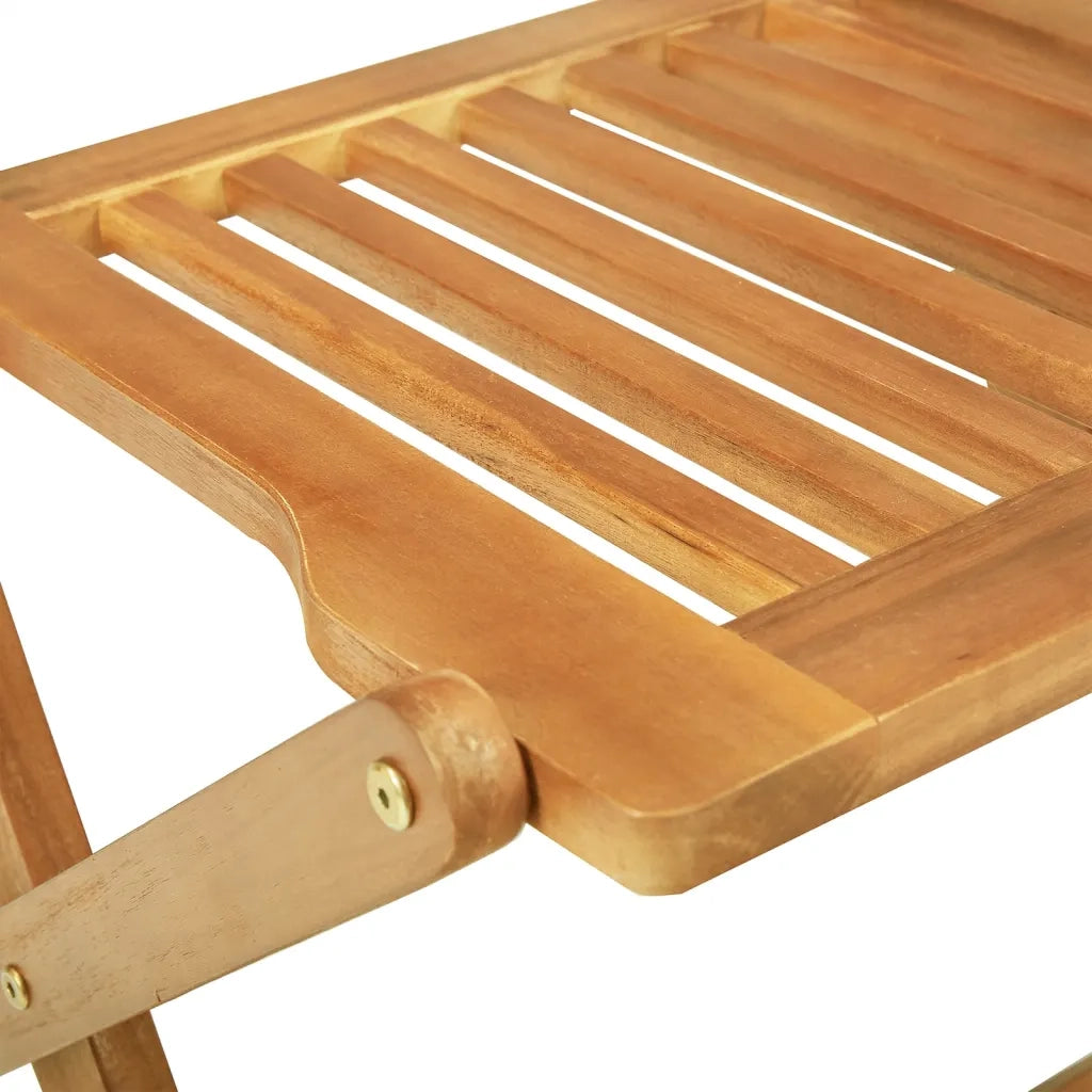 Set da Pranzo da Giardino Pieghevole 3 pz in Massello di Acacia 3206329