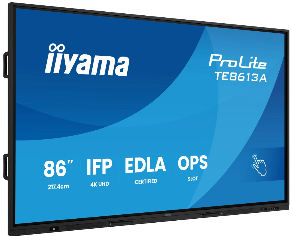 86inuhd  ir 40p touch ag,interact. android os, bk - te8613a-b2ag