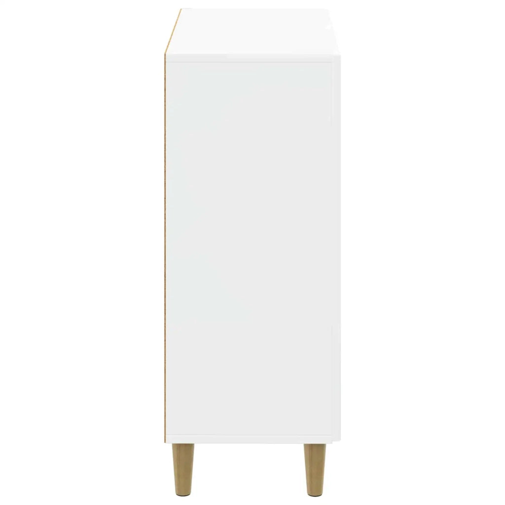 Mobiletto da Bagno DELFT Bianco Lucido 59,5 x 31 x 80 cm 897059