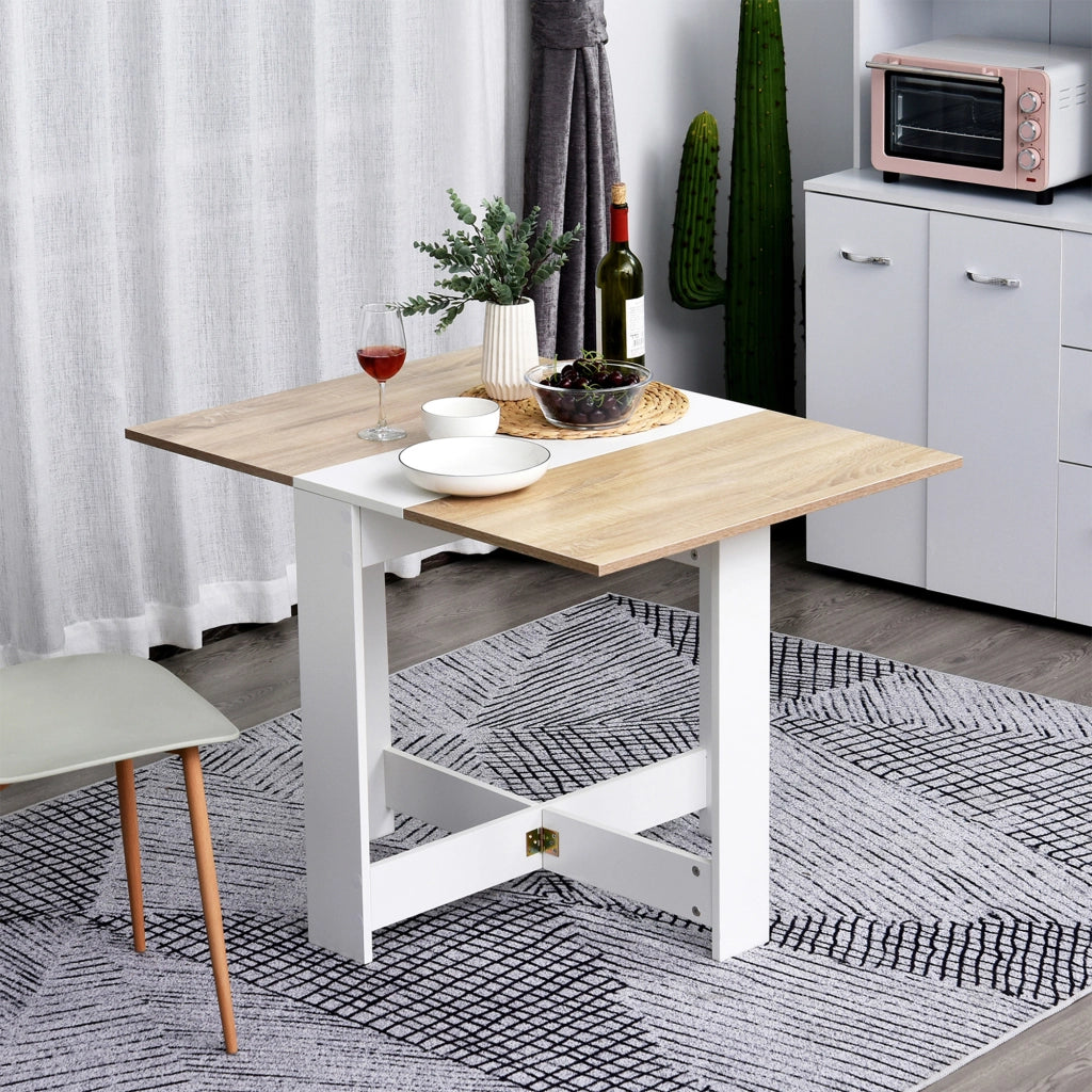 Tavolo pieghevole da pranzo ¨C zephmum ¨C 103x76x73,5cm legno