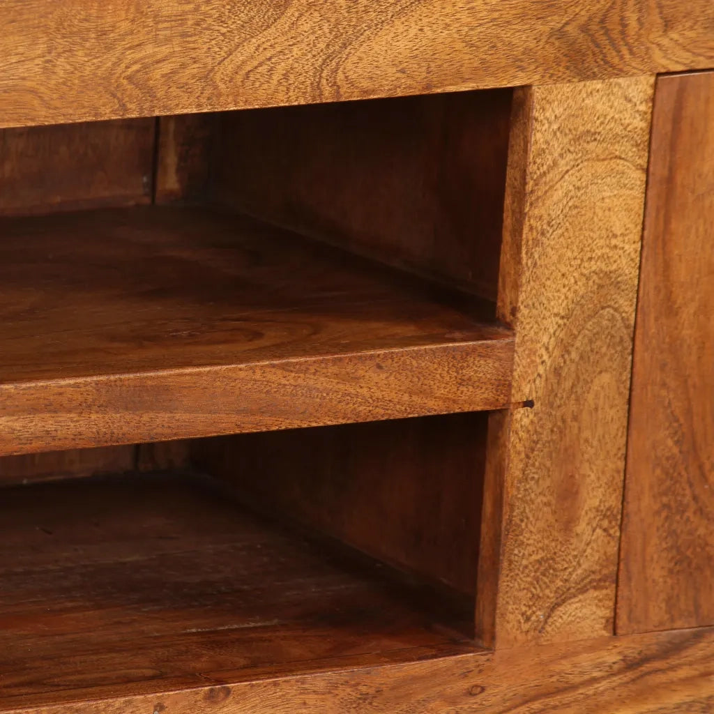 Mobile TV in Legno Massello con Finitura Miele 120x30x40 cm cod mxl 16173