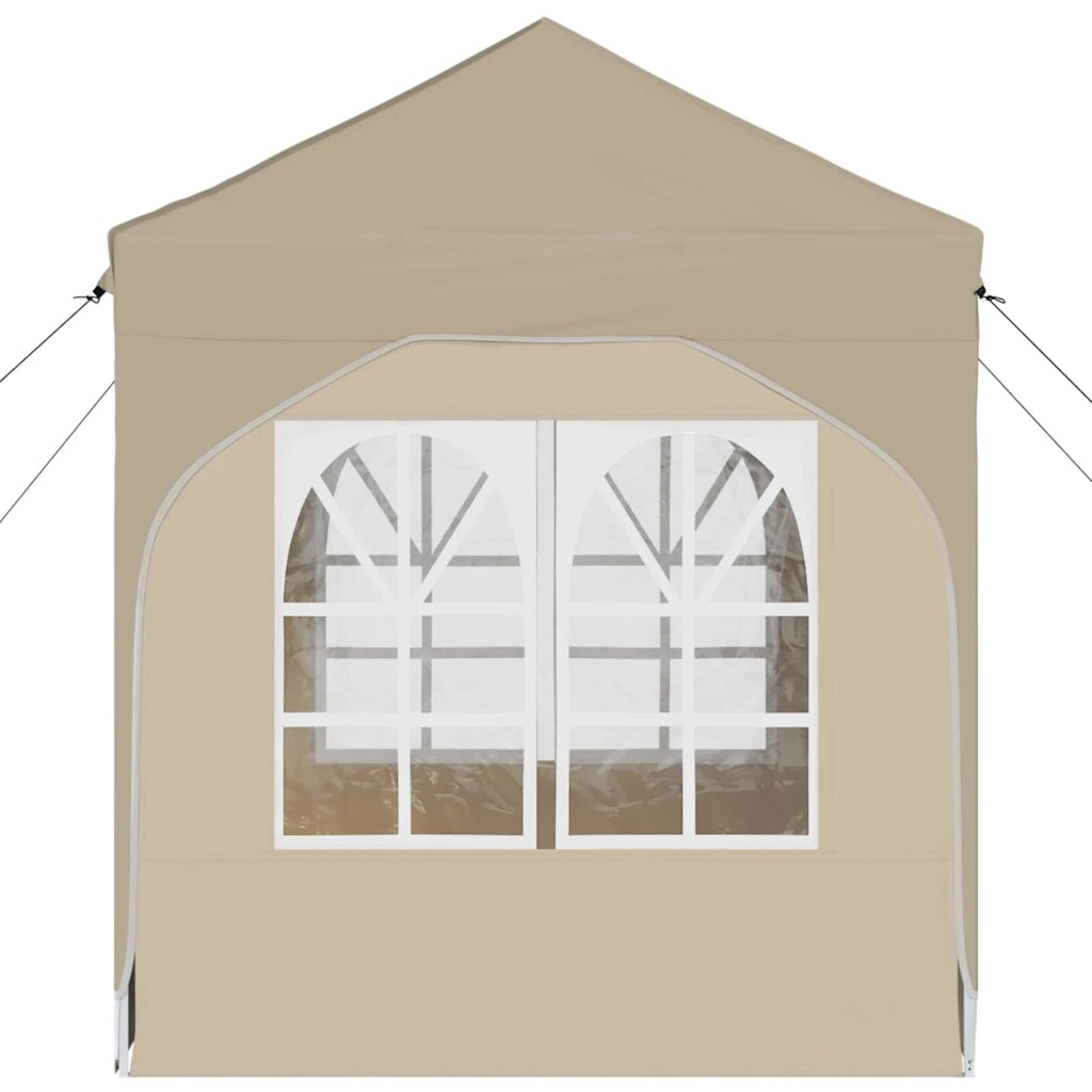 Tenda per feste a pop-up 192 x 192 x 245 cm Crema 42019834