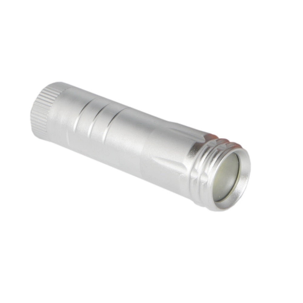 Trade Shop - Torcia Elettrica Luce Led Smd In Alluminio Tascabile Portatile Resistente Dt2036 -