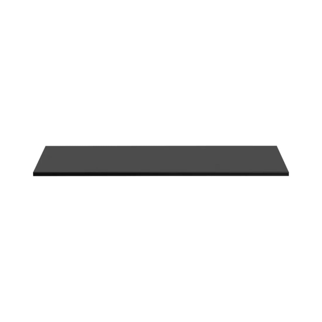 Piano lavabo VANTA 160 cm nero – Top grande lunghezza per mobile sotto lavabo