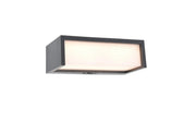 Applique solare esterna LED PIR IP54 grigio scuro TELIS