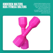 Attrezzi di Fitness per Bambini - Pesi Leggeri - Materiali PE - Sicuri per i Bambini - Ideali come Regalo - Pesi Fitness per Bambini 

Modello: Halters Lichtgewicht 
Codice: 123456