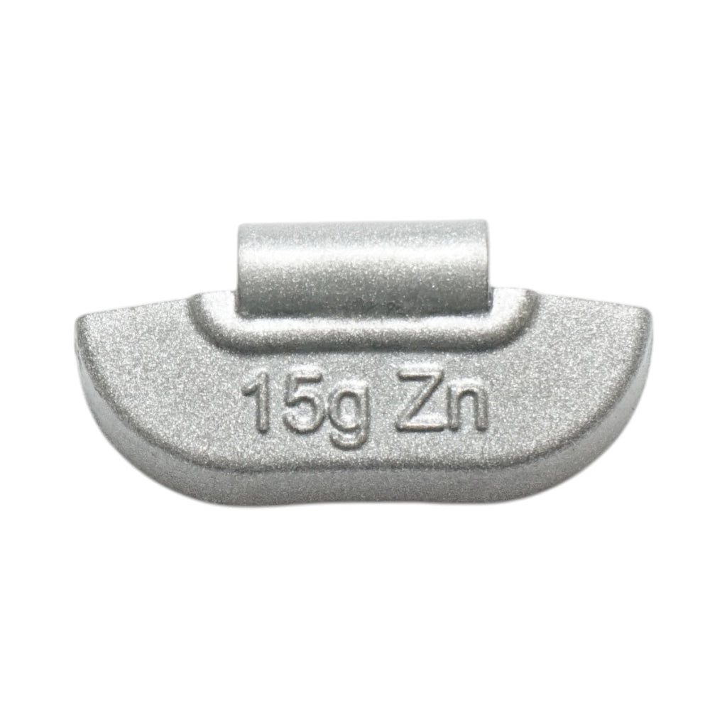 Contrappesi in zinco da 15 g per equilibratura ruote, 100 pezzi/scatola