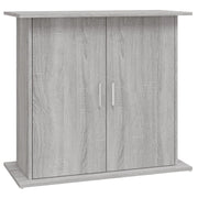 Supporto base per mobiletto acquario mobili Sonoma 81 x 36 x 73 cm legno ingegnerizzato grigio 02_0045095