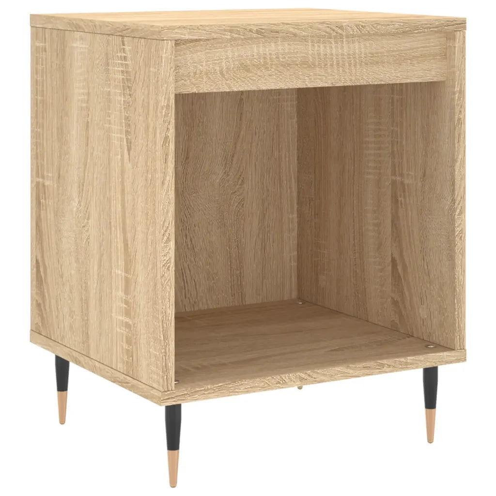 Comodini 2pz Rovere Sonoma 40x35x50 cm in Legno Multistrato 830707