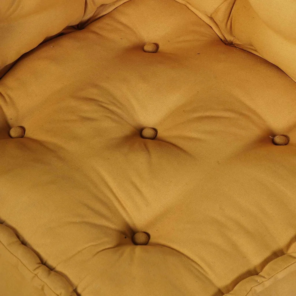 vidaXL Cuscino 2 pcs Giallo 70 x 70 x 54 cm Poliestere
