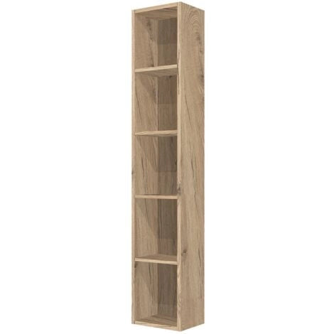 COLONNA BAGNO SOSPESA A GIORNO MOD. STILE- Quercia Naturale- DH- pezzi 1