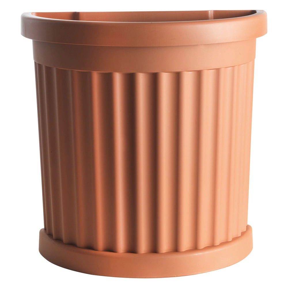 VASO 'ROMA' cm 27 x  52 x  h 49 Lt. 35 - grigio  - BAMA