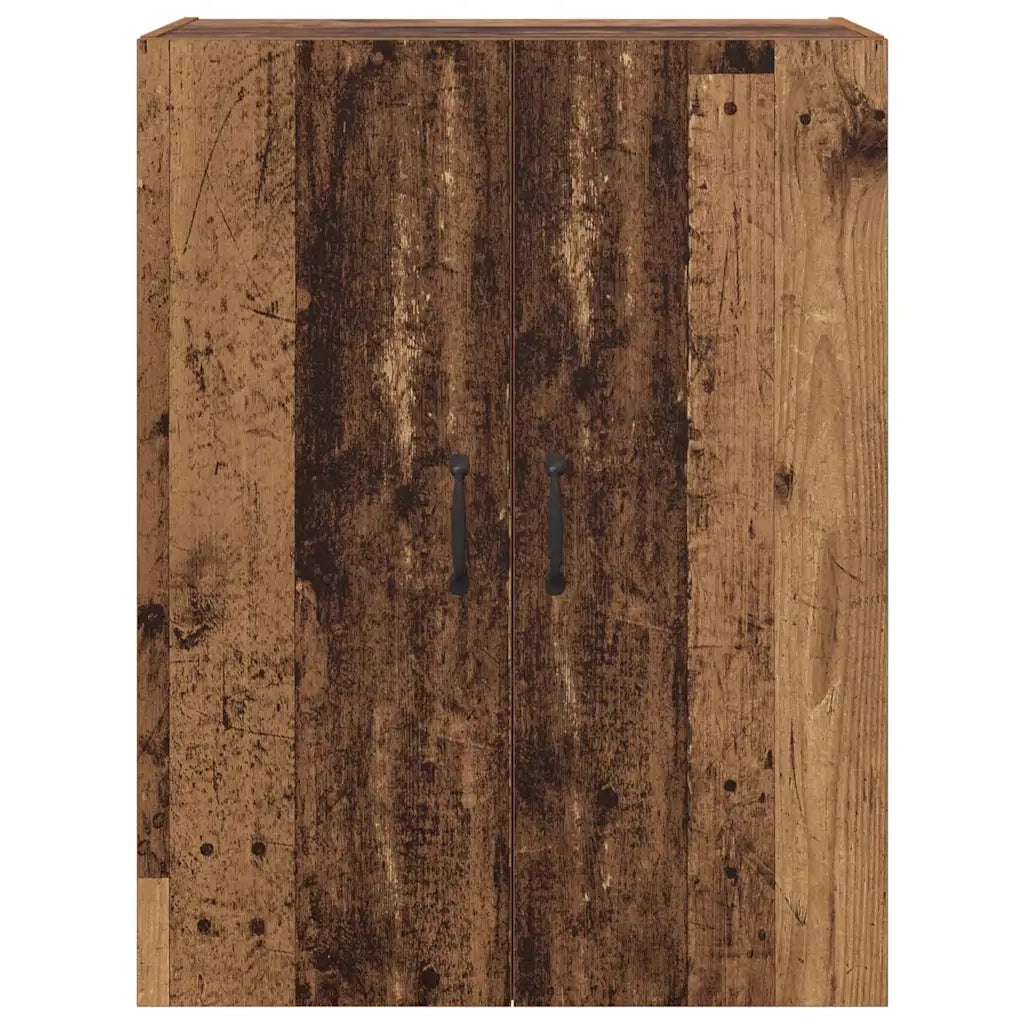 vidaXL Armadio pensile Legno vecchio 69.5 x 34 x 90 cm