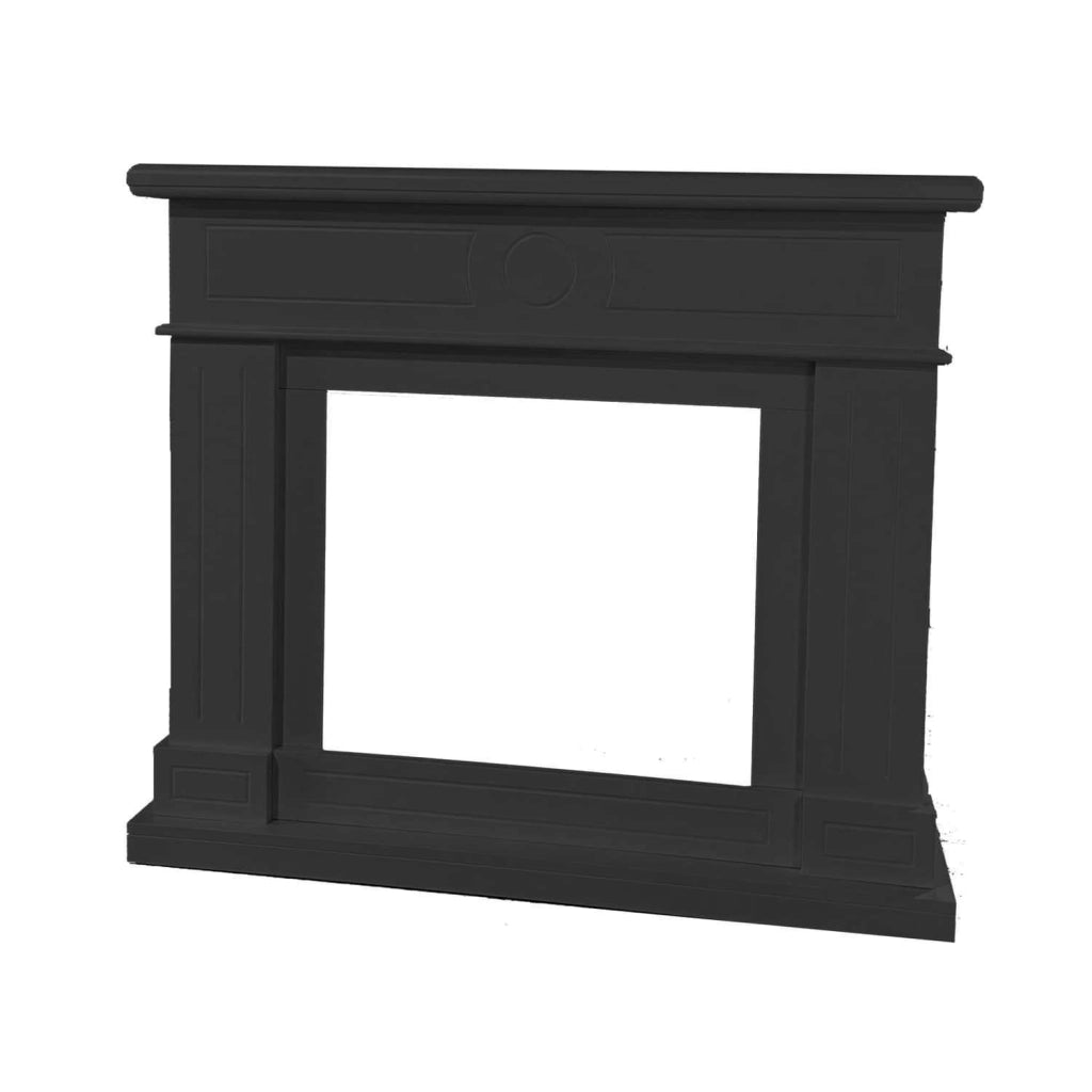 Mpc Cornice Camino Lipari Grigio Grigio Cornice Caminetti Lipari Grigio Per Inserto Elettrico Caminetto Vulcano o Bruciatore Esistente In Legno Mdf Design Lineare Adatto Per Tutti Gli Ambienti