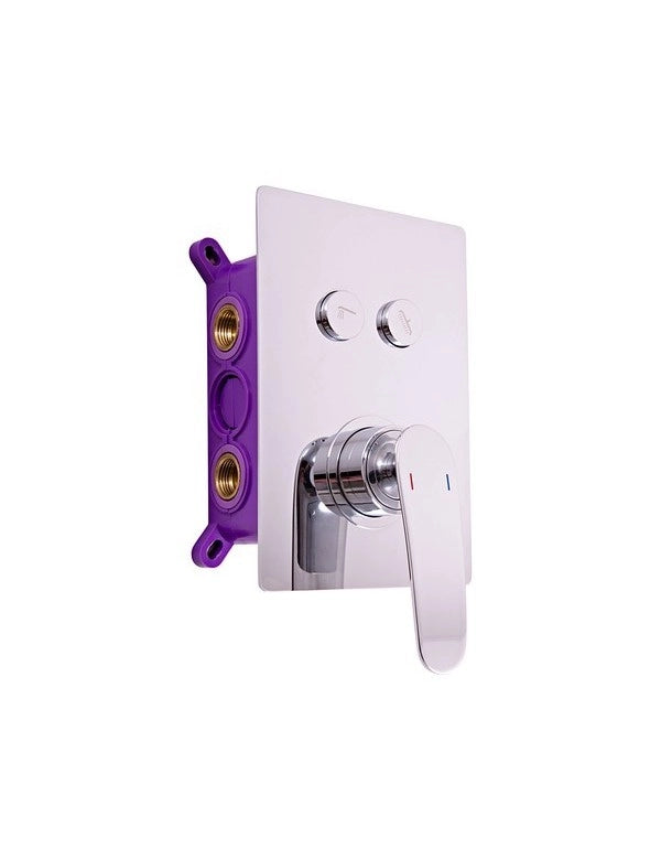 Miscelatore doccia incasso con deviatore TIGRIS ottone cromato