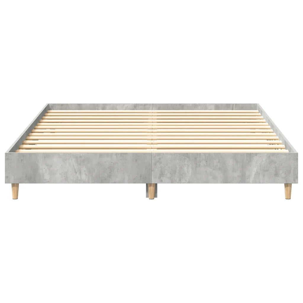Giroletto senza Materasso Grigio Cemento 150x200 cm Truciolato 3328711