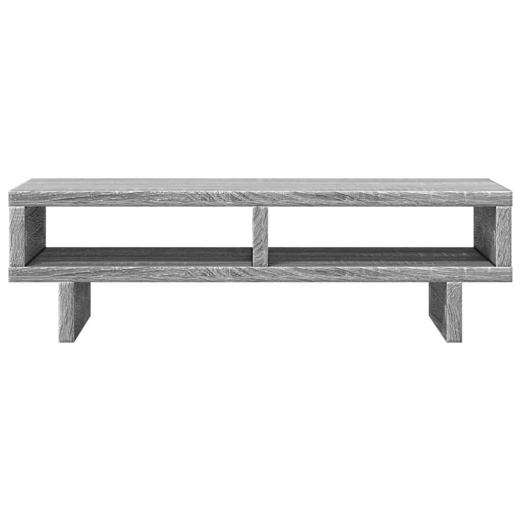 Supporto per monitor Sonoma mobile da scrivania 50 x 27 x 15 cm legno ingegnerizzato grigio 02_0044994