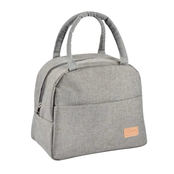 BEABA, borsa da pranzo isolata grigio erica