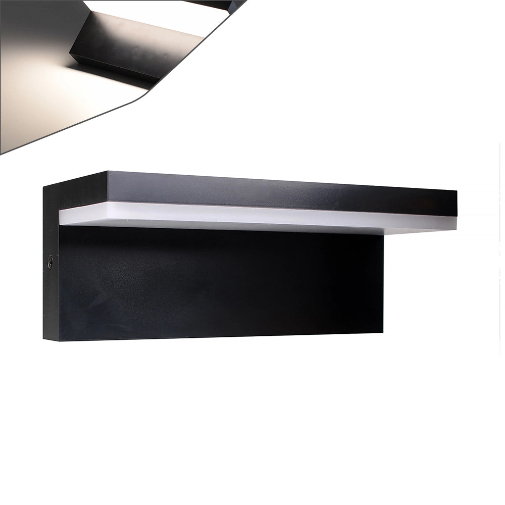 LAMPADA LED DA PARETE PER ESTERNO IP54 LUCE NATURALE 4000K - ILLUMINAZIONE ELEGANTE E DUREVOLE