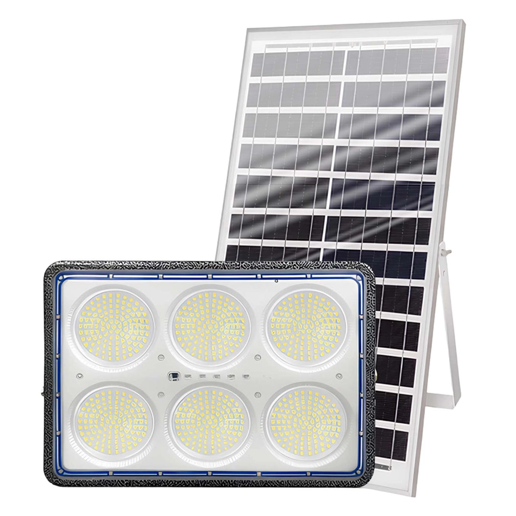 Proiettore Solare LED Esterno 9000K con Rilevamento Automatico Grigio Avizar