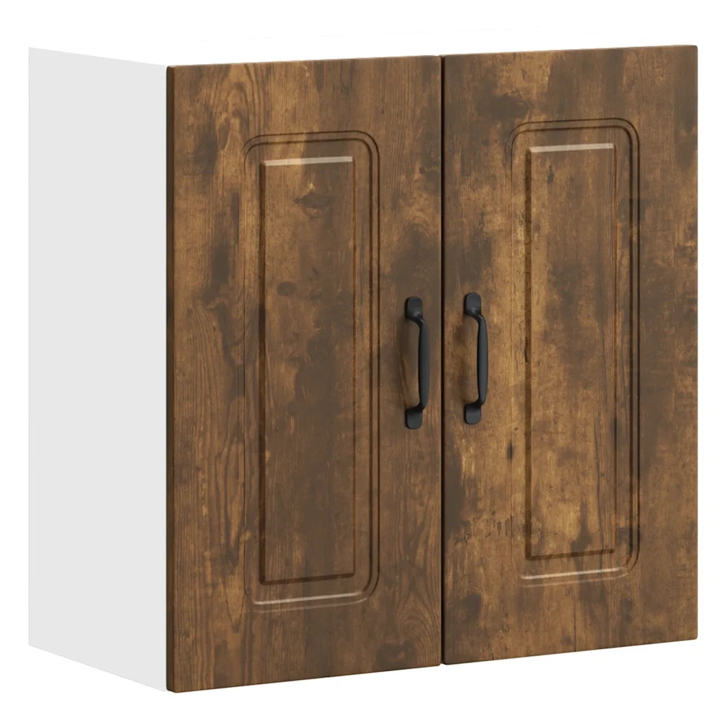 Pensile da Cucina Kalmar Rovere Fumo in Legno Multistrato