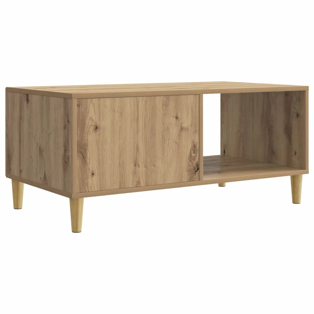 Tavolino da salotto | Tavolino da caff¨¨ | Tavolino da Soggiorno Rovere Artigianale 90 x 50 x 40 cm