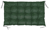 AIO FACTORY Cuscino da giardino impermeabile verde 120x80 cm per panca in pallet