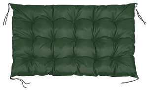 AIO FACTORY Cuscino da giardino impermeabile verde 120x80 cm per panca in pallet