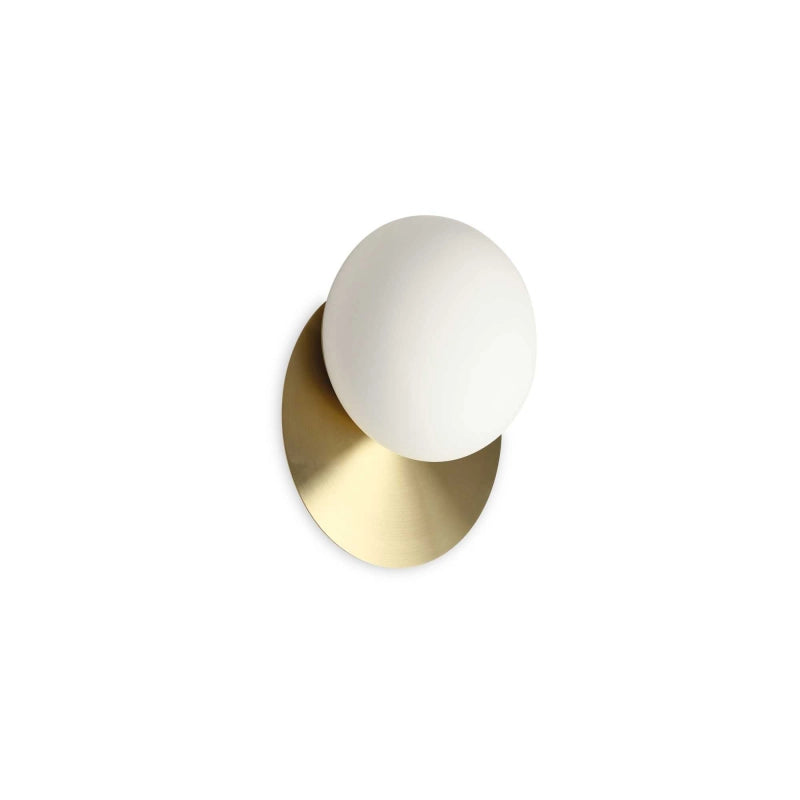 Lampada Da Parete Ninfea Ap1 Ottone Ideal-Lux