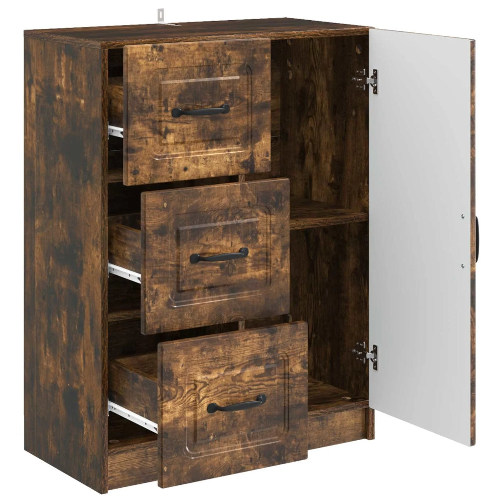 Credenza Rovere Fumo 66 x 34,5 x 87 cm Legno ingegnerizzato 895780