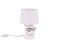 Lampada tavolo da Interno  E14 in Ceramica Bianco