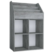 Portariviste Bambini Grigio Cemento 71x30x114 cm Multistrato CFW1308156